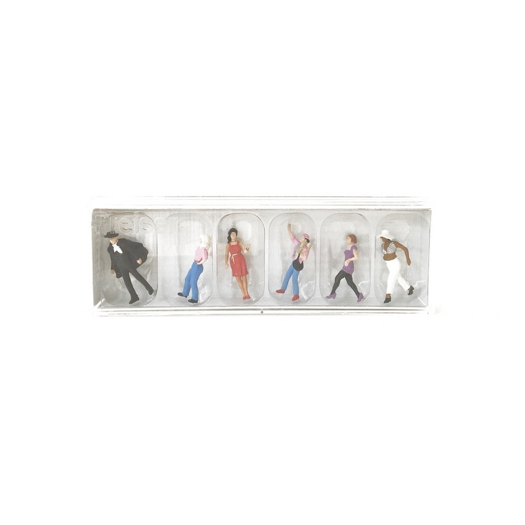 6 Passants-HO 1/87-PREISER 10785