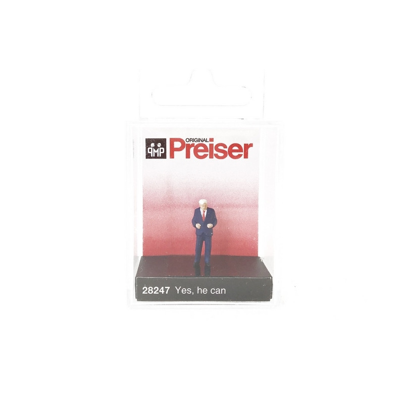 Donald Trump-HO 1/87-PREISER 28247
