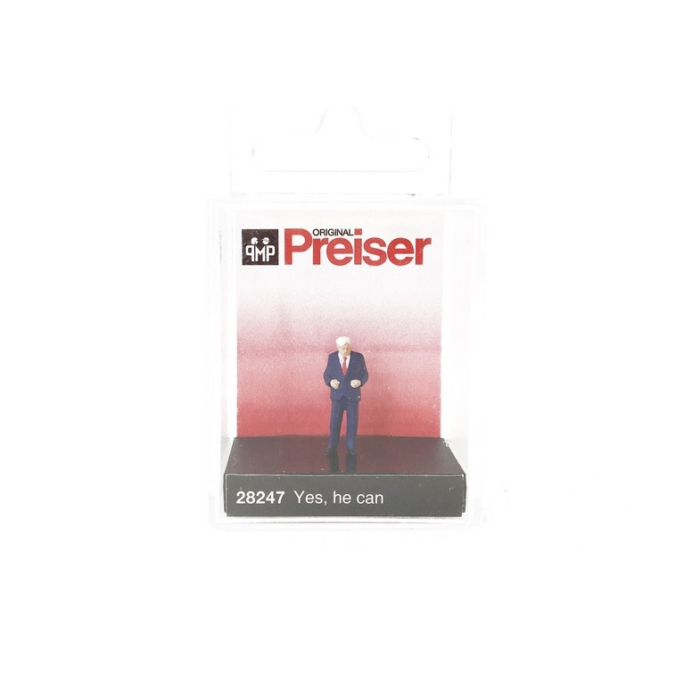 Donald Trump-HO 1/87-PREISER 28247