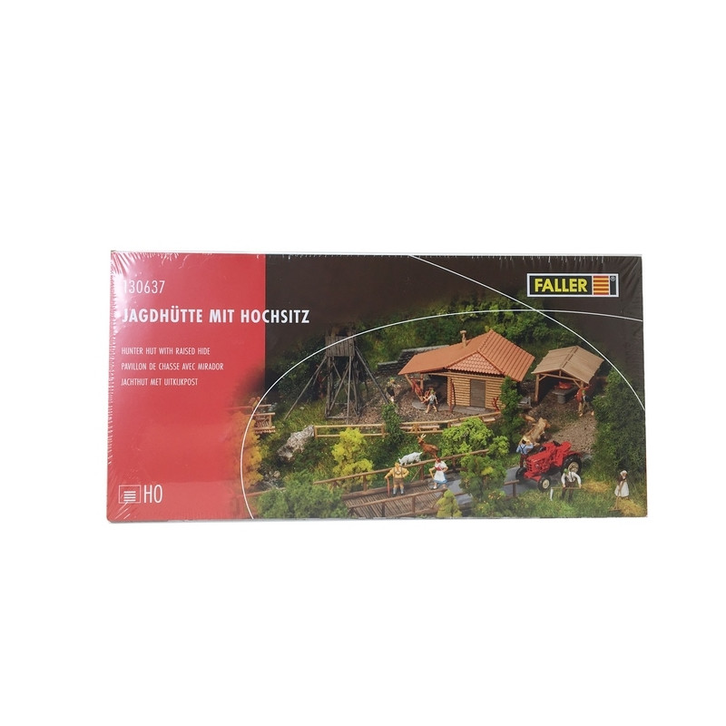 Pavillon de chasse avec Mirador-HO 1/87-FALLER 130637