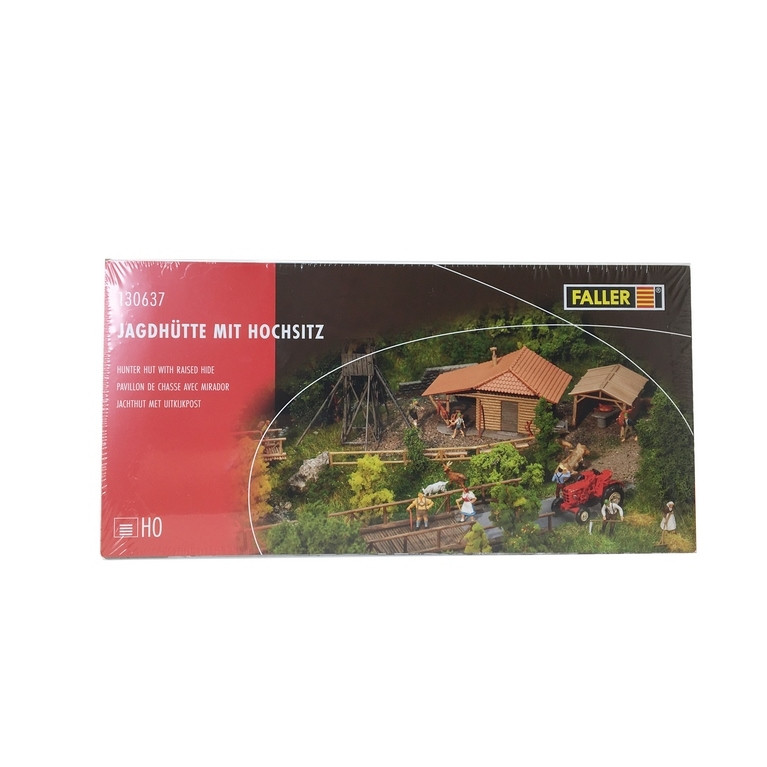 Pavillon de chasse avec Mirador-HO 1/87-FALLER 130637