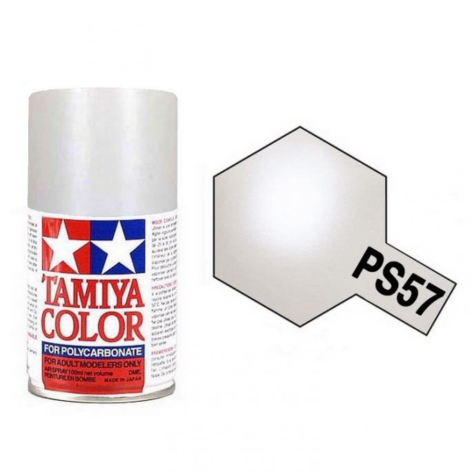 Blanc Nacré Polycarbonate Spray de 100ml-TAMIYA PS57