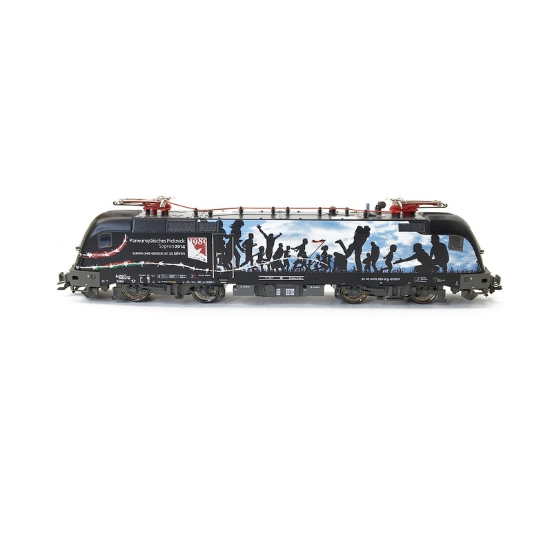 Locomotive GYSEV 91 43 0470505-8 Ep VI digital son-HO 1/87-TRIX 22964