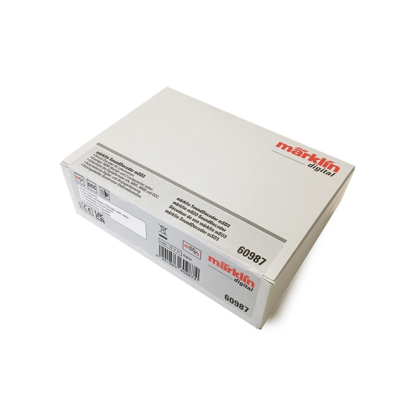 Décodeur sonore mSD3 8 Br "Electrique" - HO 1/87 - MARKLIN 60987