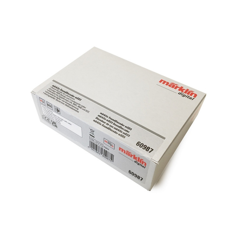 Décodeur sonore mSD3 8 Br "Electrique" - HO 1/87 - MARKLIN 60987