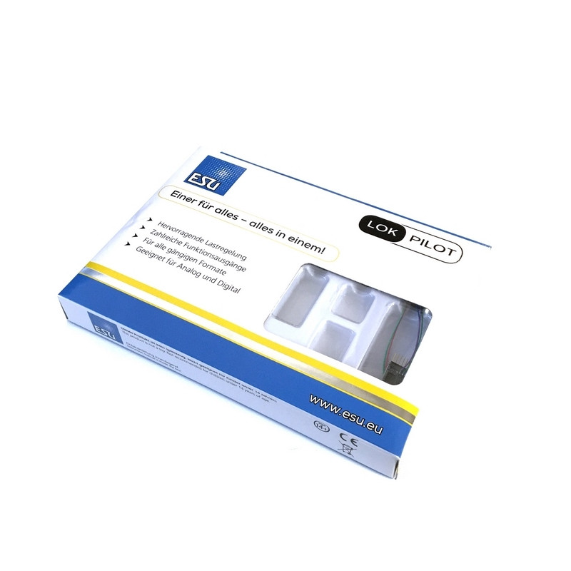 Décodeur digital 6 broches NEM651 Lokpilot Micro V5 DCC-ESU-59827