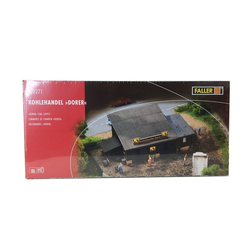 Magasin de charbon "DORER"-HO 1/87-FALLER 120271