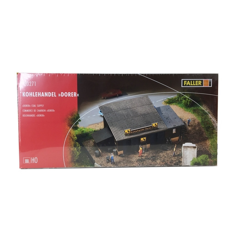 Magasin de charbon "DORER"-HO 1/87-FALLER 120271