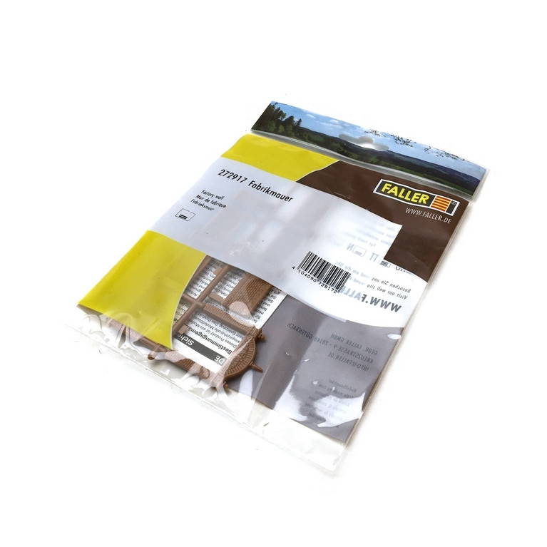 Mur d'enceinte d'usine - HO 1/87 - FALLER 272917