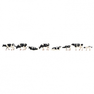 Vaches Noires et Blanches -HO 1/87-FALLER 151904