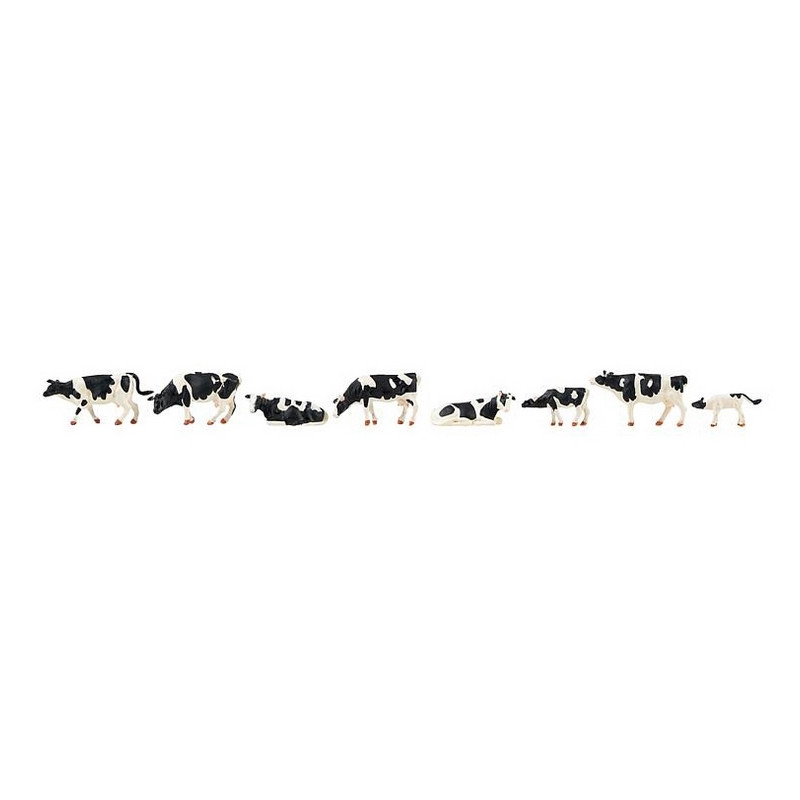 Vaches Noires et Blanches -HO 1/87-FALLER 151904