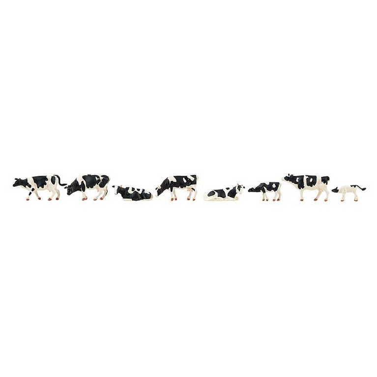 Vaches Noires et Blanches -HO 1/87-FALLER 151904