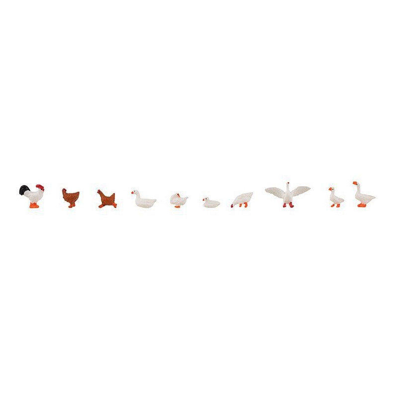 Poules, canards et oies -HO 1/87-FALLER 151909