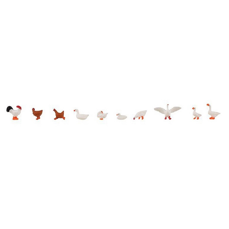 Poules, canards et oies -HO 1/87-FALLER 151909