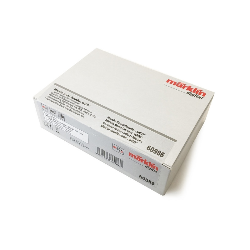 Décodeur sonore mSD3 8 Br "Diesel" - HO 1/87 - MARKLIN 60986