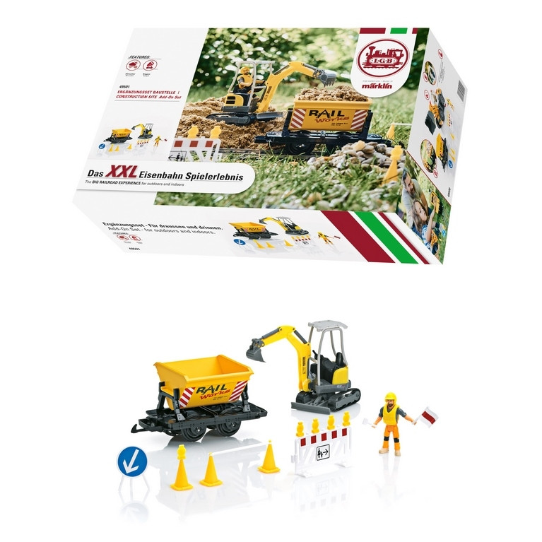Kit d'extension Chantier de construction -G 1/22.5 - LGB 49501