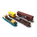 Coffret 3 wagons de marchandises SNCB Ep V-HO 1/87-MARKLIN 49956