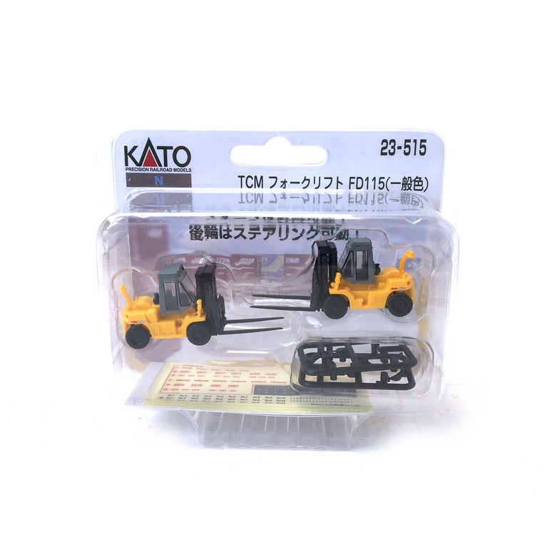 2 Chariots élévateurs FD115 TCM -N 1/160-KATO 23515