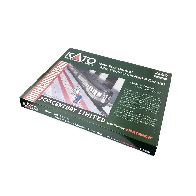 Coffret 9 éléments NYC 20th Century Limited-N-1/160-KATO 106100