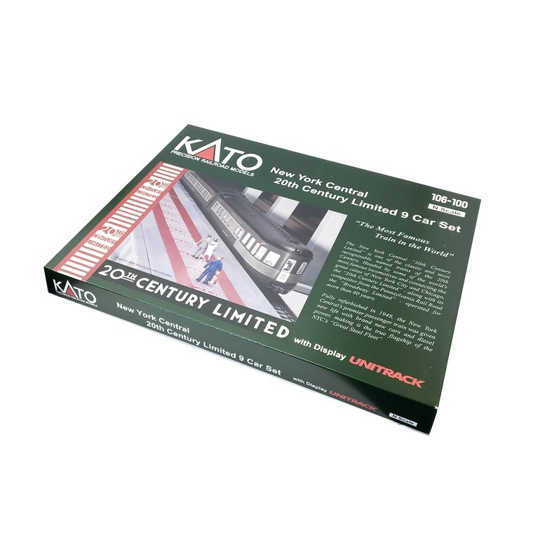 Coffret 9 éléments NYC 20th Century Limited-N-1/160-KATO 106100