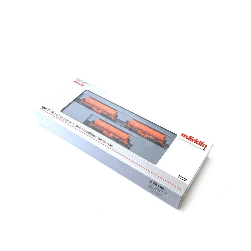 3 wagons Eamos à basculement latéral RTS Ep VI-Z 1/220-MARKLIN 82435