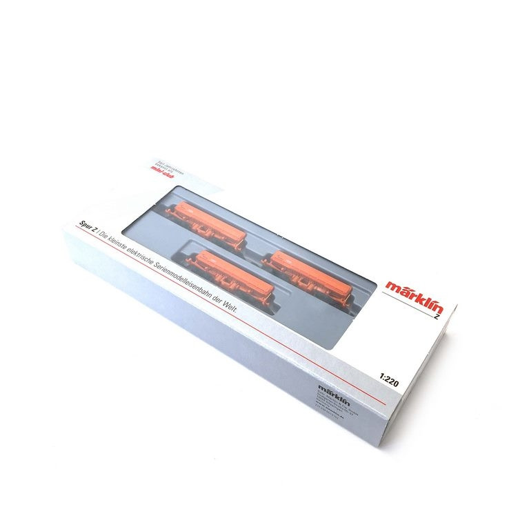 3 wagons Eamos à basculement latéral RTS Ep VI-Z 1/220-MARKLIN 82435