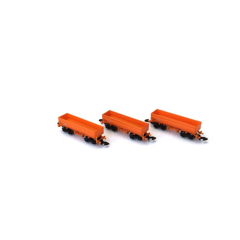 3 wagons Eamos à basculement latéral RTS Ep VI-Z 1/220-MARKLIN 82435