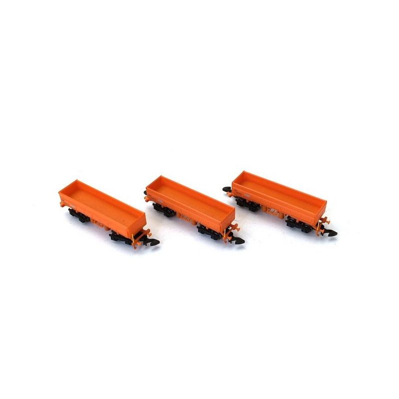 3 wagons Eamos à basculement latéral RTS Ep VI-Z 1/220-MARKLIN 82435
