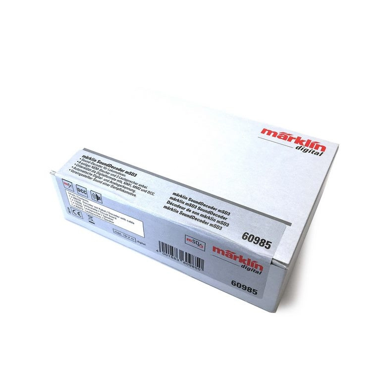 Décodeur sonore mSD3 8 Br "Vapeur" - HO 1/87 - MARKLIN 60985