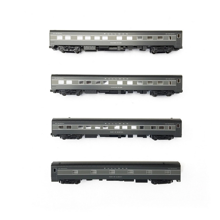 Coffret 4 éléments Pullman NYC 20th Century Limited-N-1/160-KATO 1067130