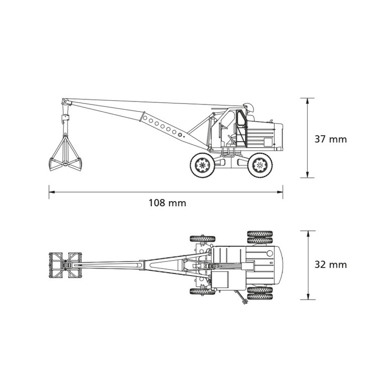 Chargeur T172 - HO 1/87 - AUHAGEN 41668