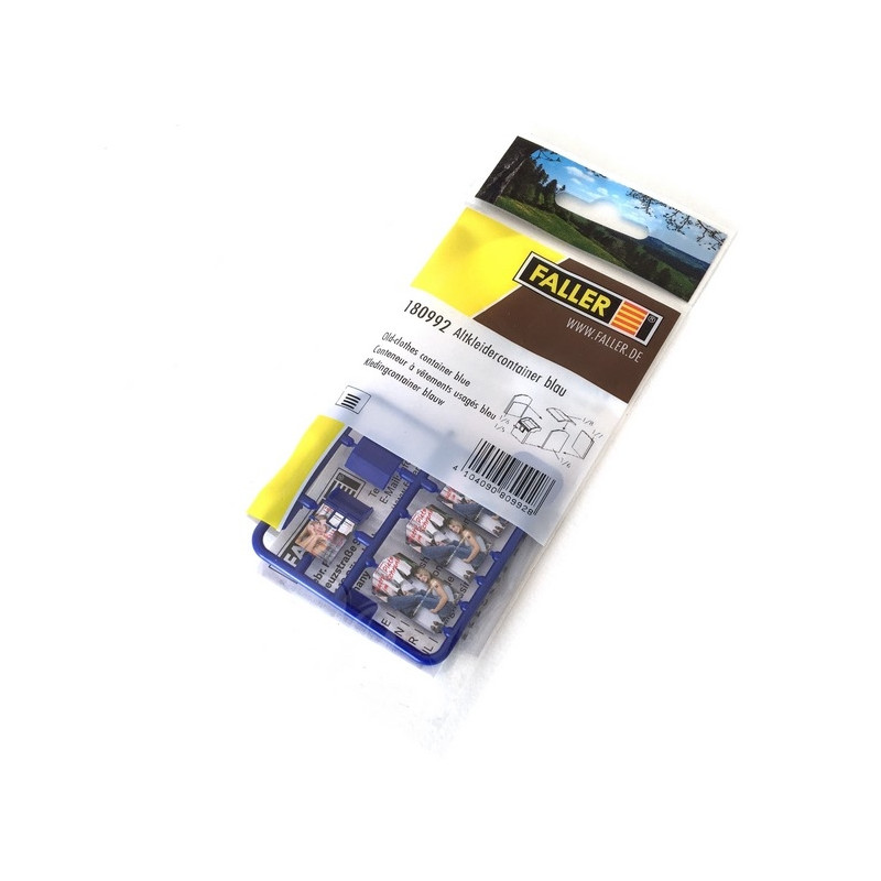 Conteneur à vêtements en kit - HO 1/87 - FALLER 180992