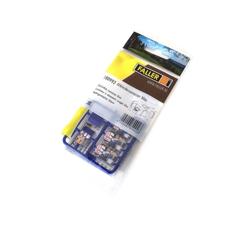 Conteneur à vêtements en kit - HO 1/87 - FALLER 180992
