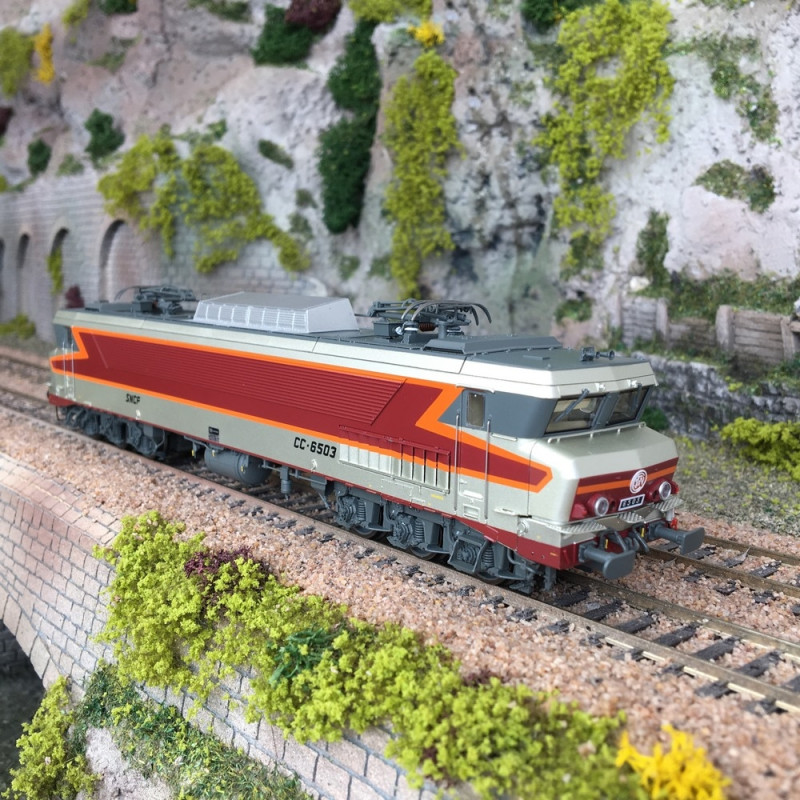 Locomotive CC-6503 Arzens SNCF Ep IV-HO 1/87-LSMODELS 10321