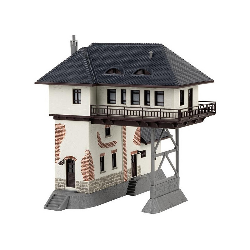 Poste d'aiguillage portique-HO 1/87-FALLER 120108