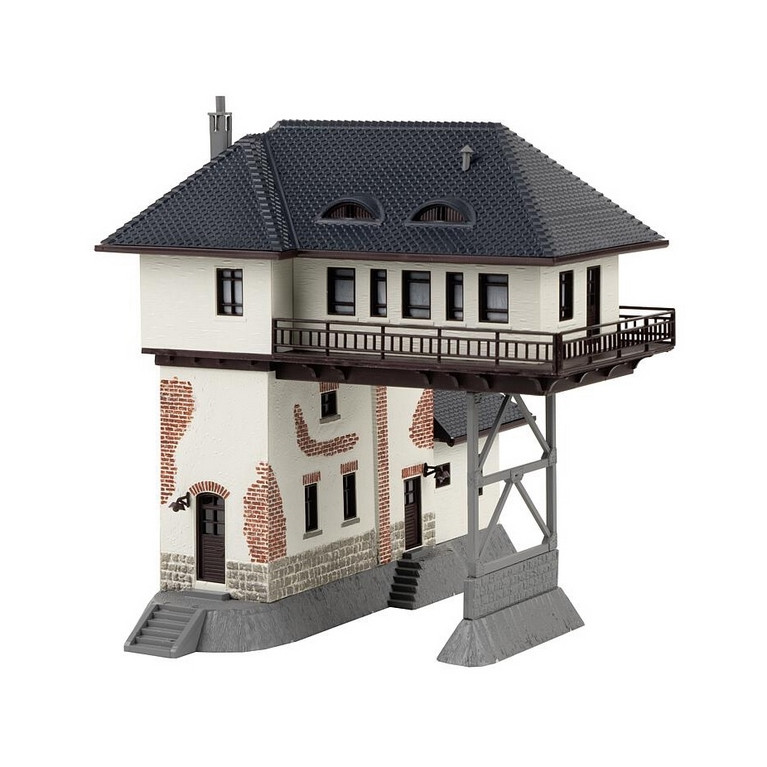 Poste d'aiguillage portique-HO 1/87-FALLER 120108