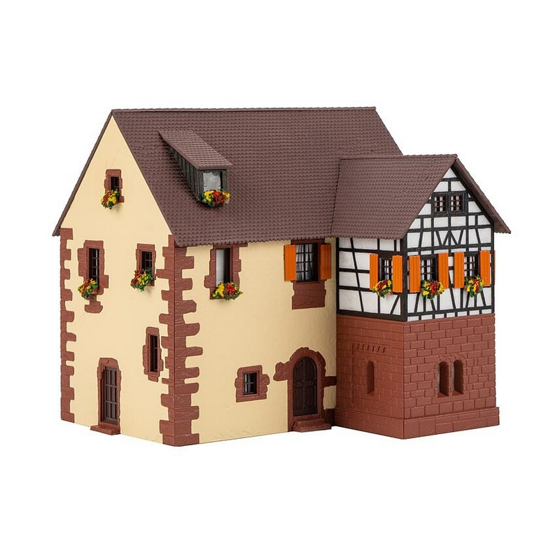 Ancien moulin à eau motorisable - HO 1/87 - FALLER 130586