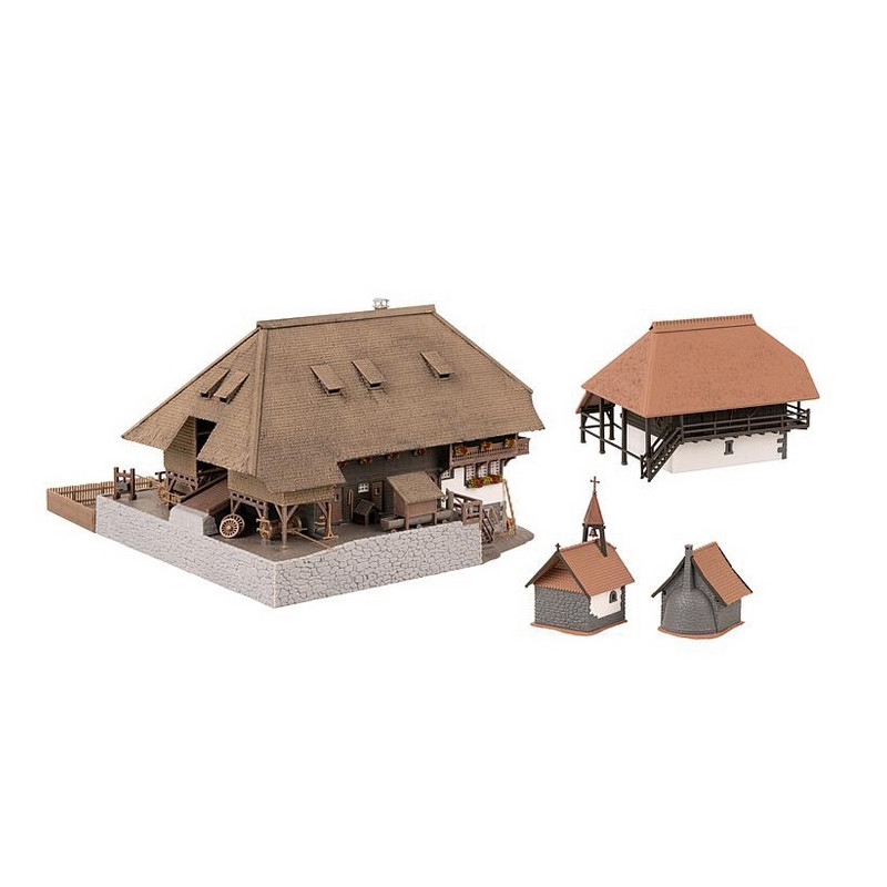 Lot 4 bâtiments "Forêt Noire" - HO 1/87 - FALLER 130677