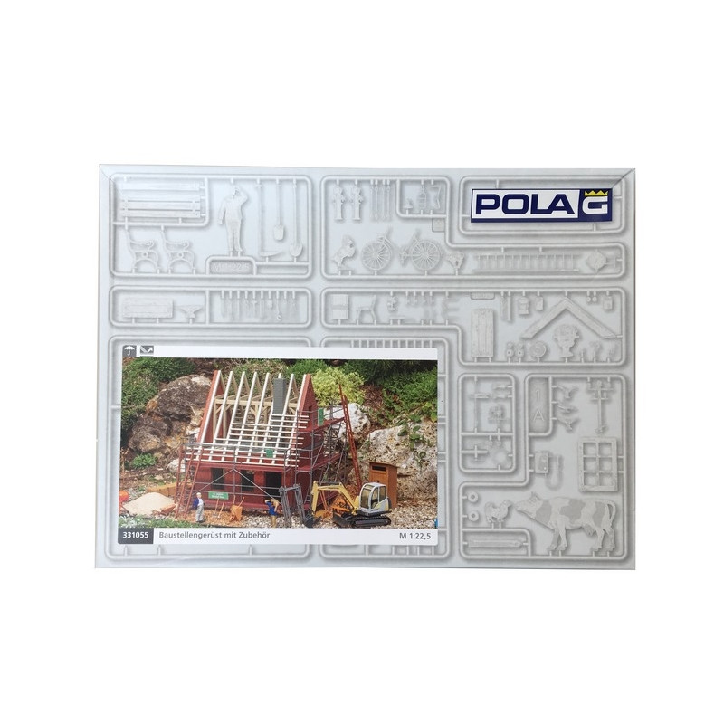Maison en construction + Accessoires - G 1/22.5 - POLA 331055