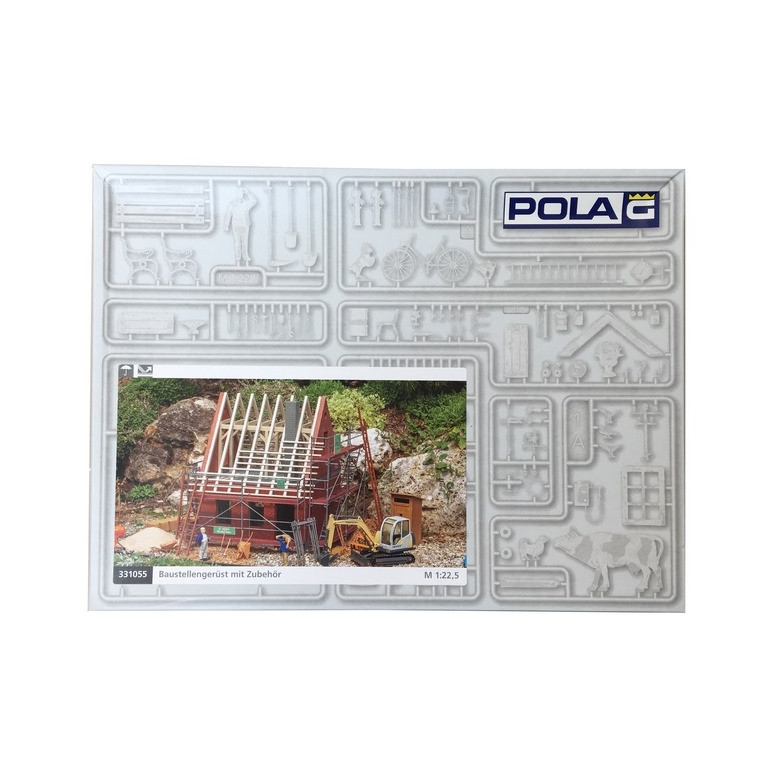 Maison en construction + Accessoires - G 1/22.5 - POLA 331055