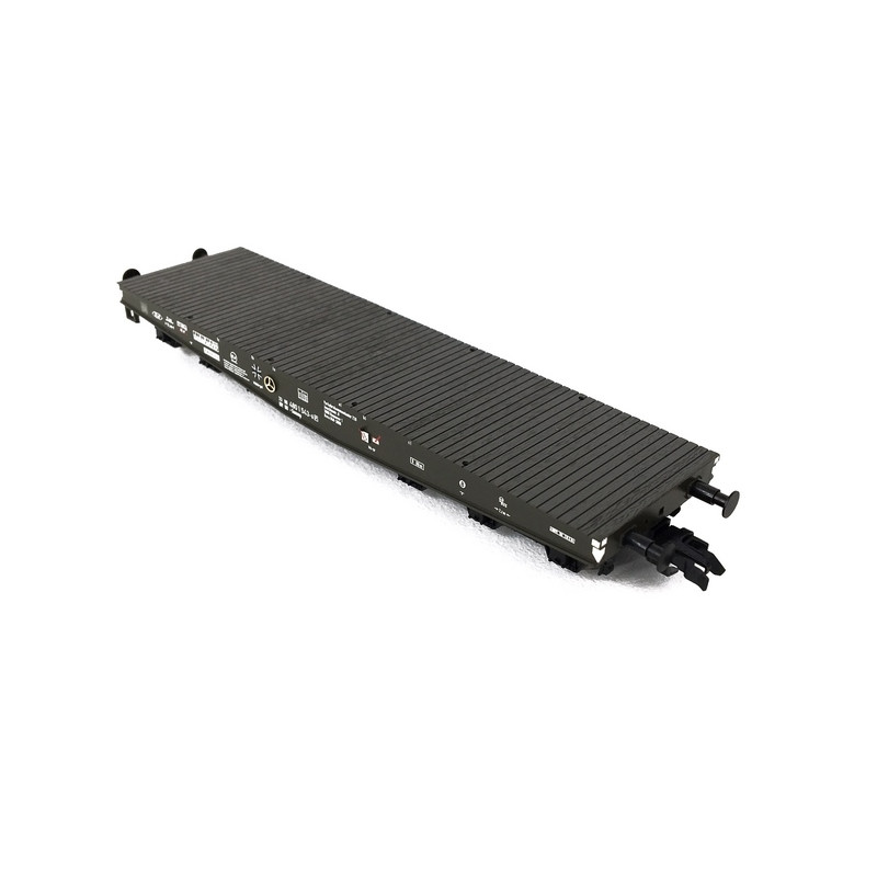 Wagon plat transport lourd type Sammp DB Ep IV-HO-1/87-LILIPUT 235742