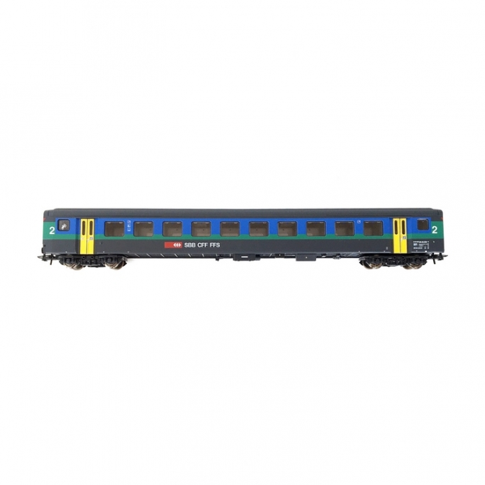 Voiture 2ème classe EW II SBB Ep V - HO 1/87 - ROCO 74566