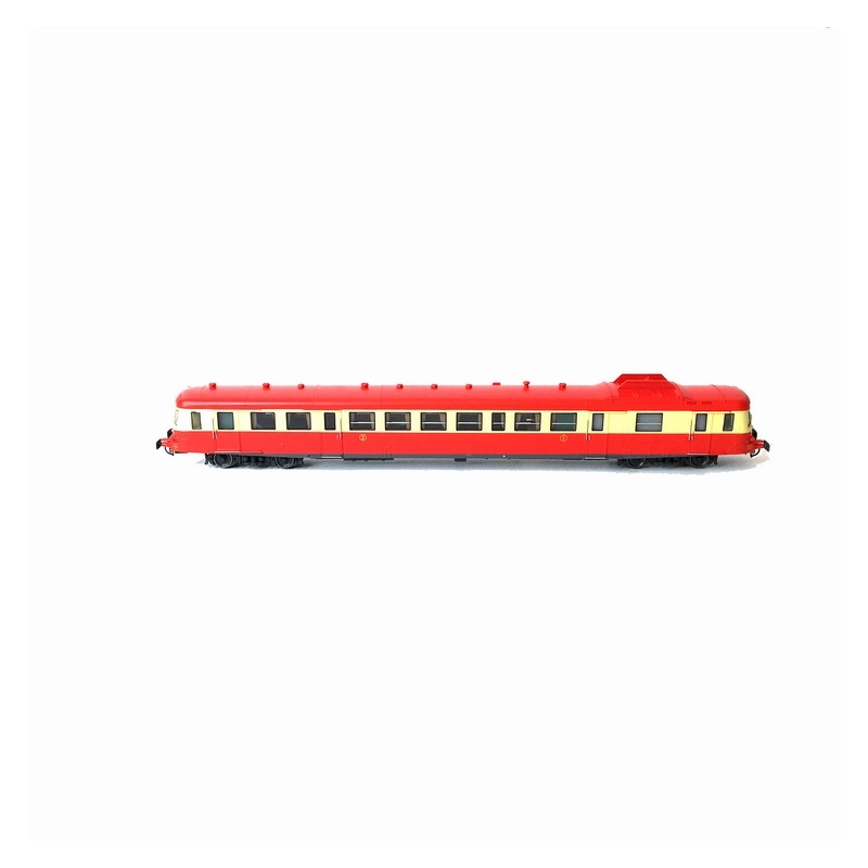 Autorail X 2800 rouge / crème SNCF Ep IV digital son - HO 1/87 - ROCO 73009