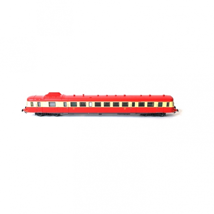 Autorail X 2800 rouge / crème SNCF Ep IV digital son - HO 1/87 - ROCO 73009