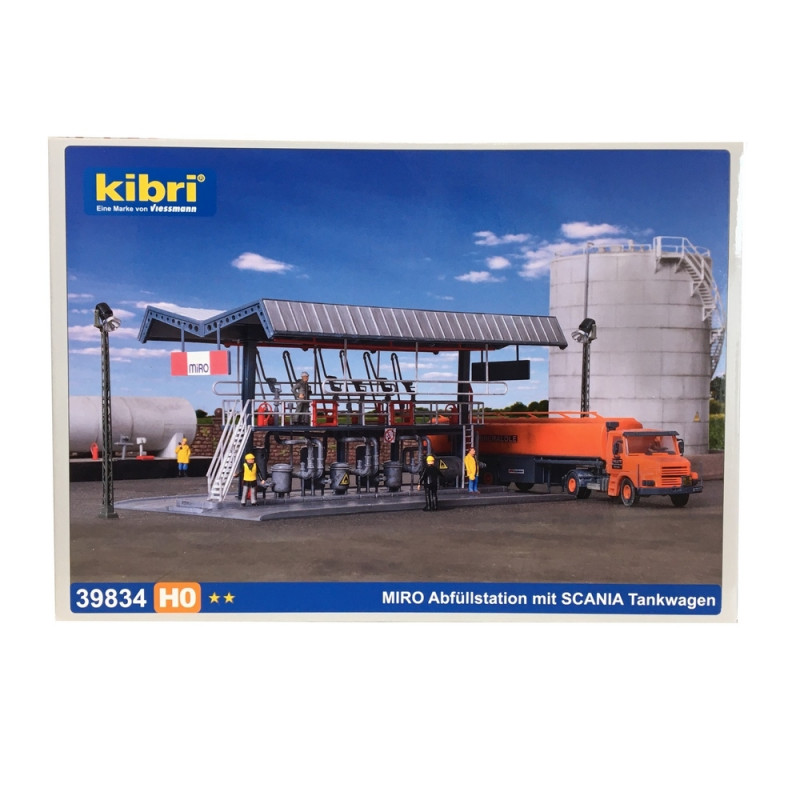 Maquette Kibri 9808 Cuve De Stockage Hydrocarbures Shell - État Moyen