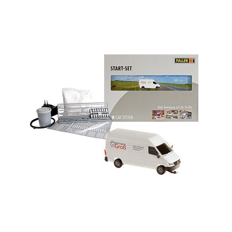 Car System coffret démarrage MB Sprinter-HO-1/87-FALLER 161504