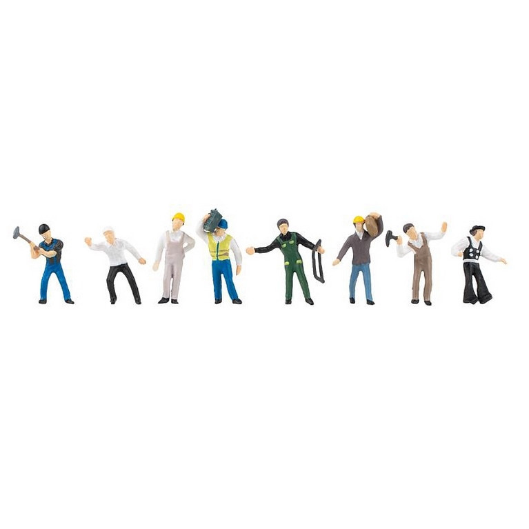 8 Ouvriers artisans -HO 1/87-FALLER 151605