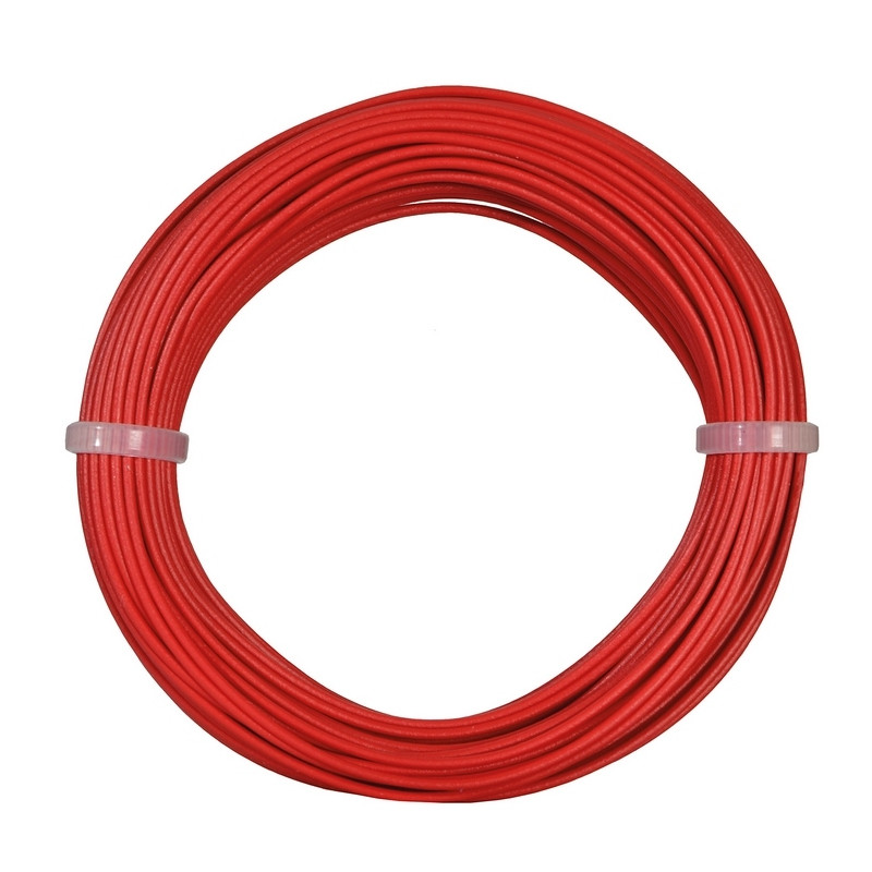 Câble 0,14 mm², rouge, 10 m-Toutes échelles-VIESSMANN 6863