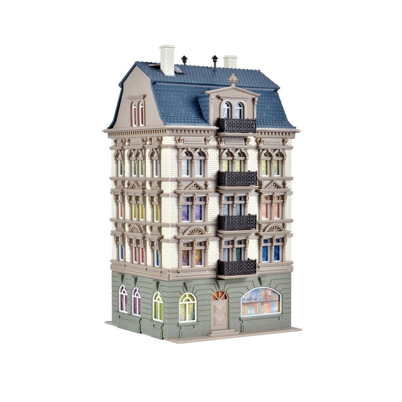 Petit immeuble de la "Schlossalle"-HO 1/87-VOLLMER 43815