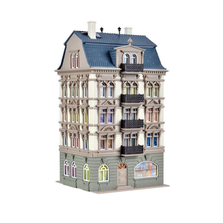 Petit immeuble de la "Schlossalle"-HO 1/87-VOLLMER 43815